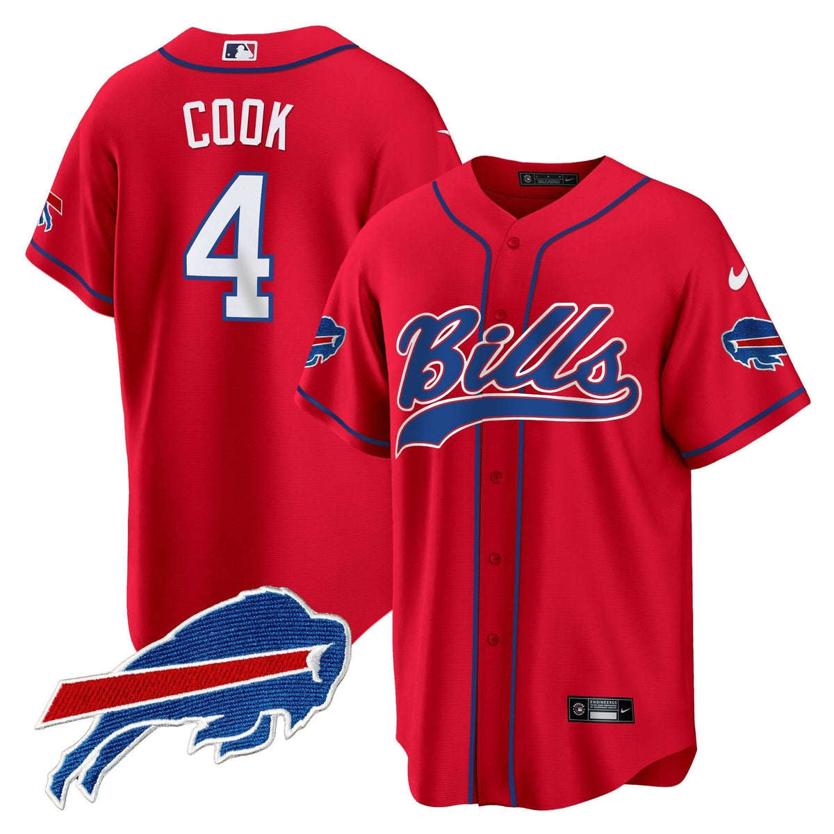 BB Baseball Jersey - All Stitched