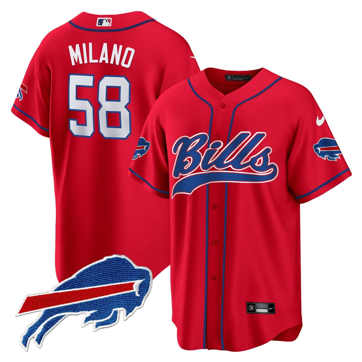 BB Baseball Jersey - All Stitched