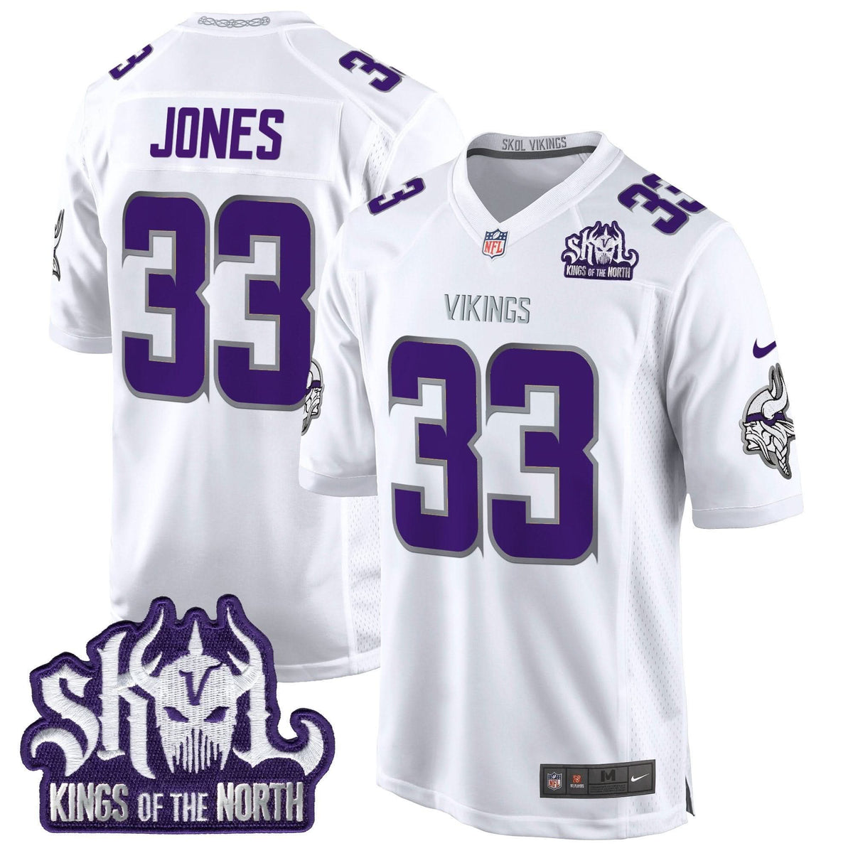 MV King Of The North Patch Throwback Game Jersey