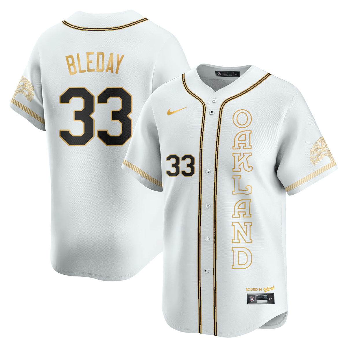 Men's Oakland Athletics City Connect Concept Jersey - All Stitched