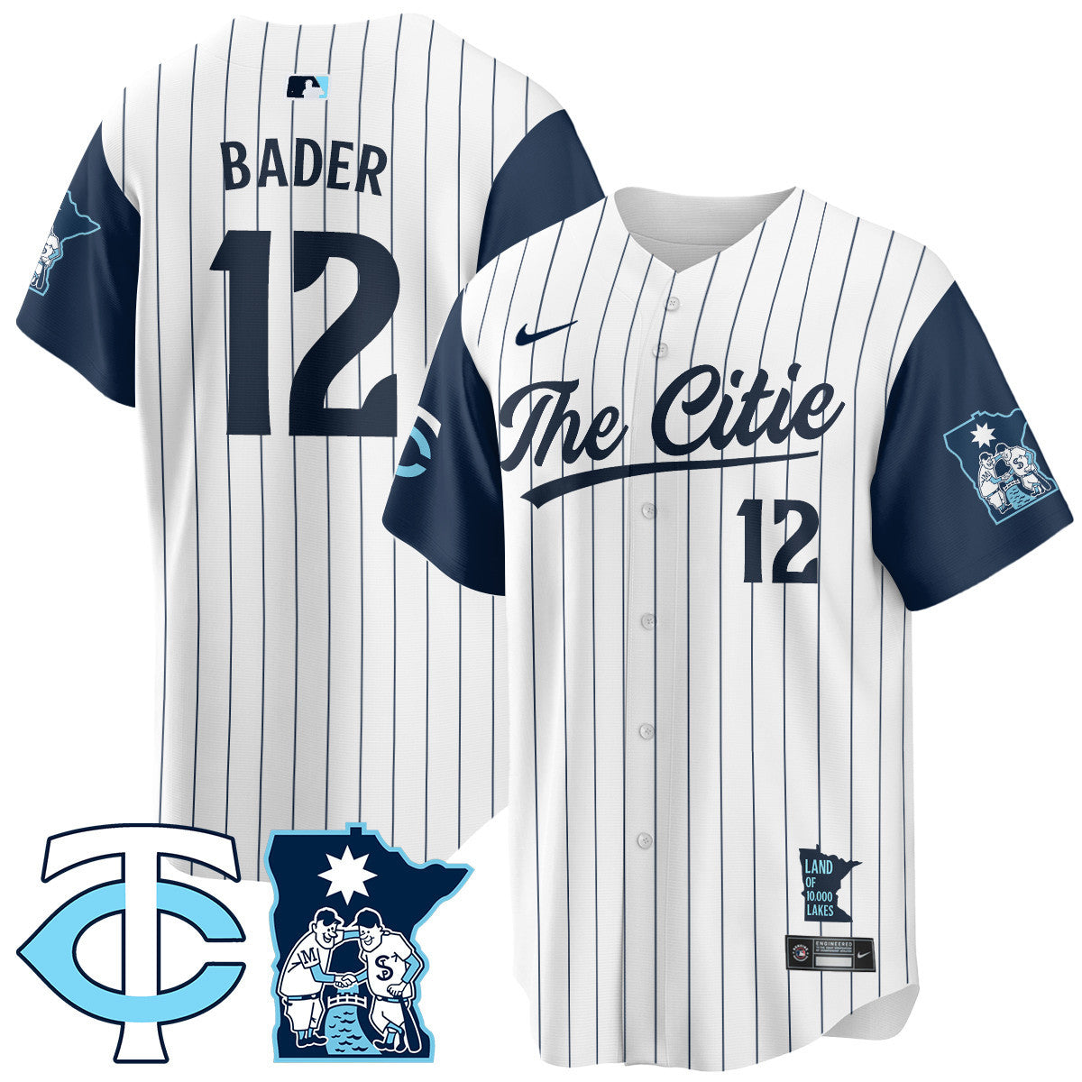 Women's Minnesota Twins City Connect Concept Jersey - All Stitched