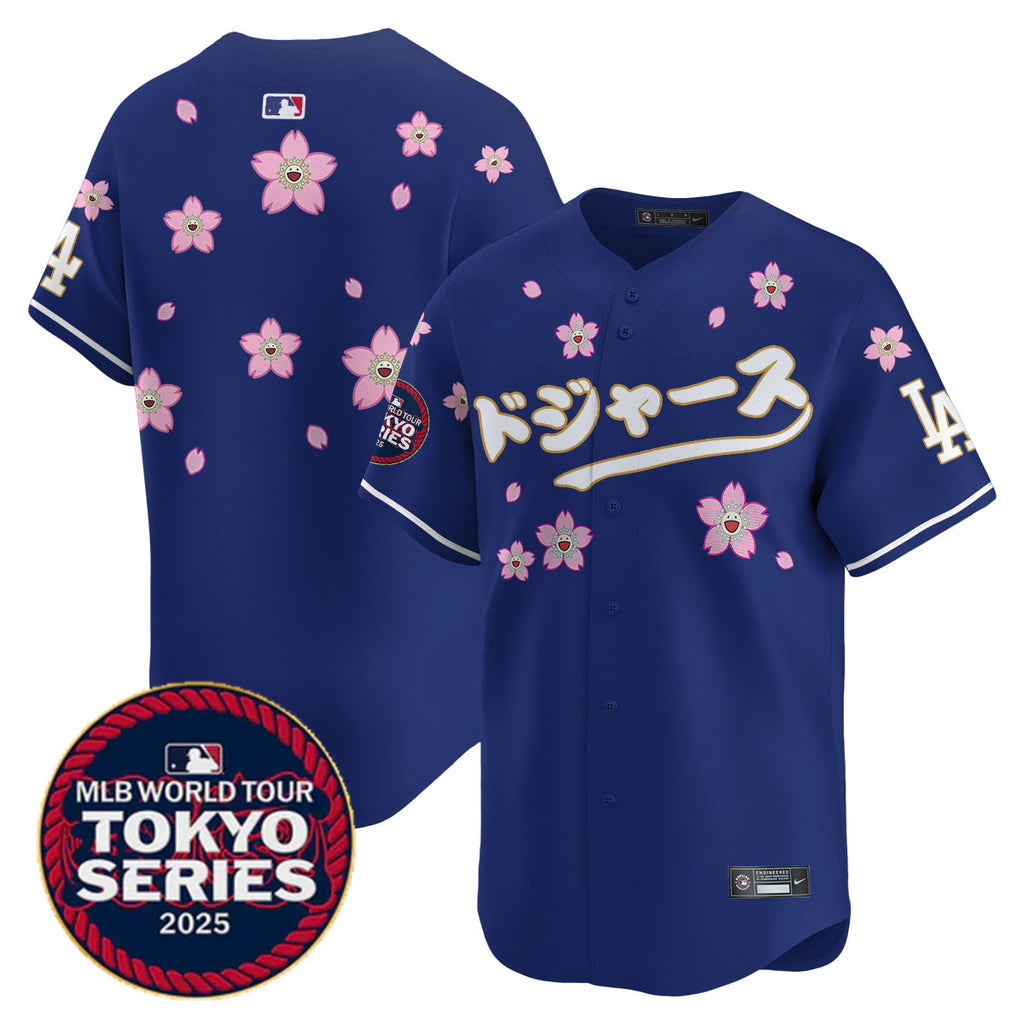 Men's Los Angeles Dodgers Tokyo Series 2025 Vapor Limited Jersey N6 - Stitched