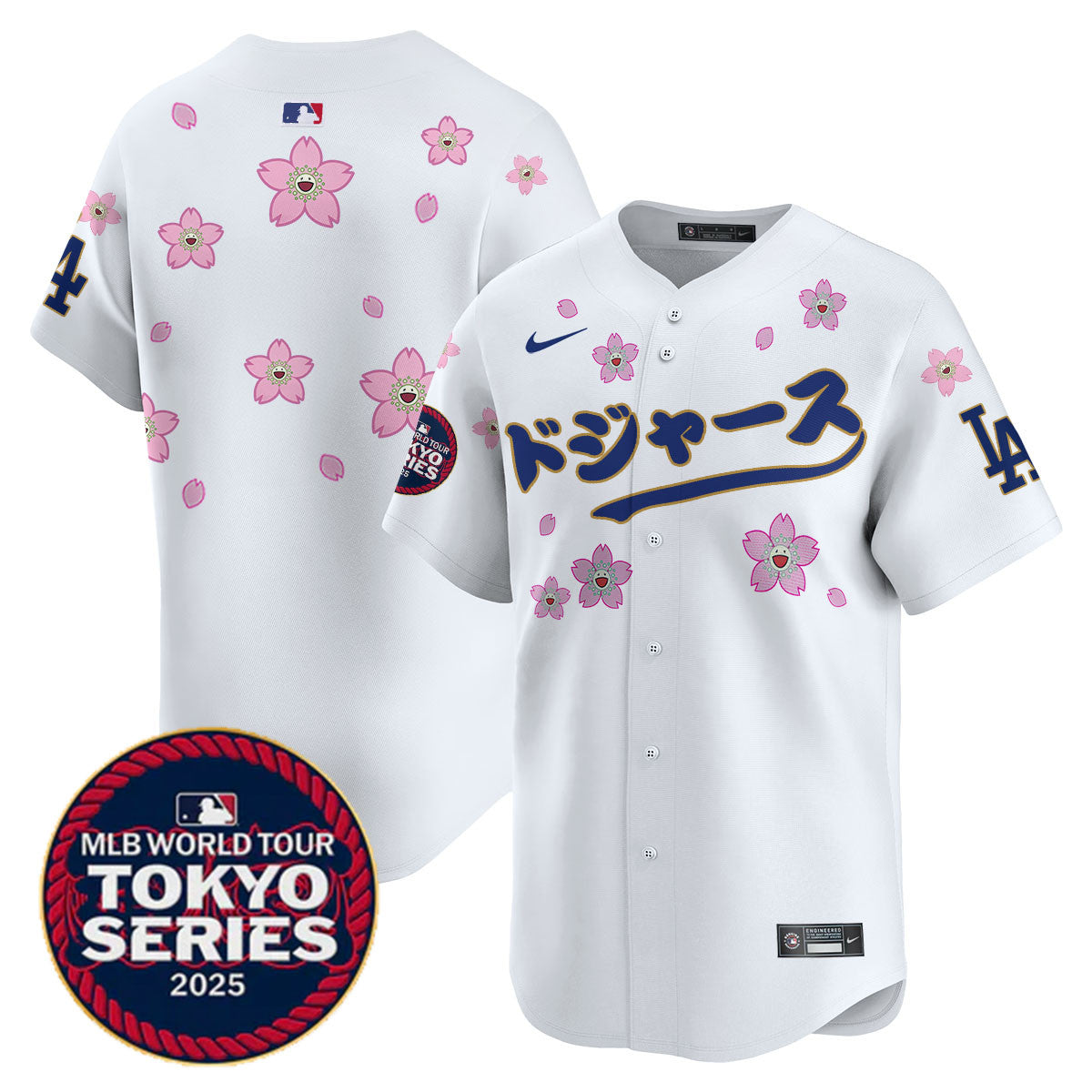 Men's Los Angeles Dodgers Tokyo Series 2025 Vapor Limited Jersey N6 - Stitched