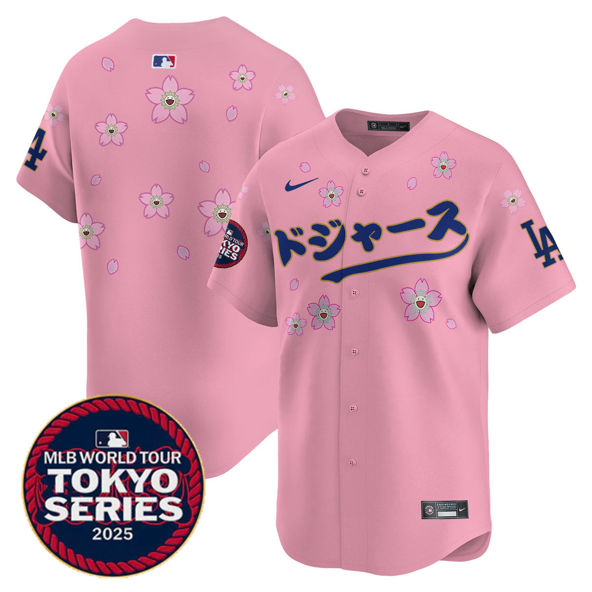 Men's Los Angeles Dodgers Tokyo Series 2025 Vapor Limited Jersey N6 - Stitched