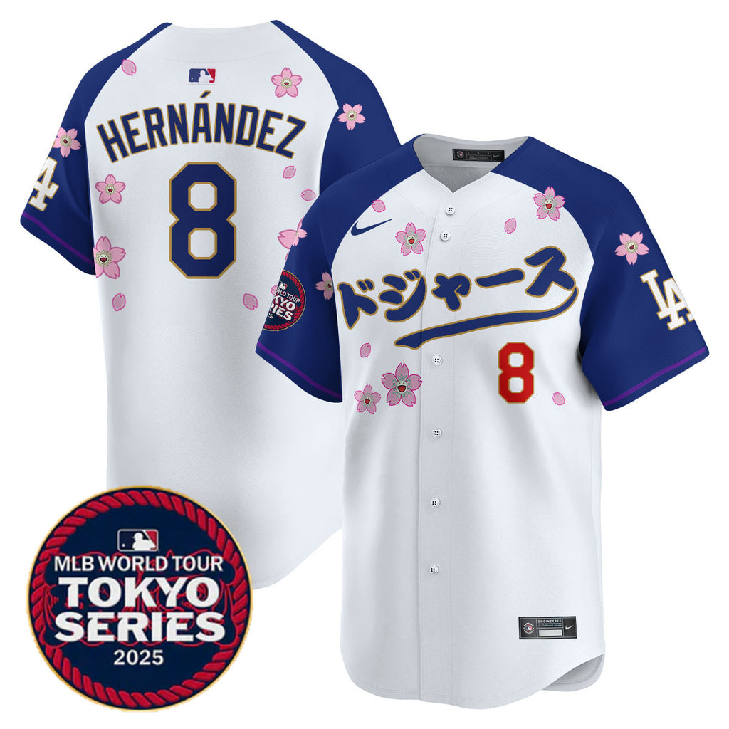 Men's Los Angeles Dodgers Tokyo Series 2025 Vapor Limited Jersey N6 - Stitched