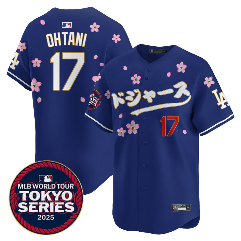 Men's Los Angeles Dodgers Tokyo Series 2025 Vapor Limited Jersey N6 - Stitched