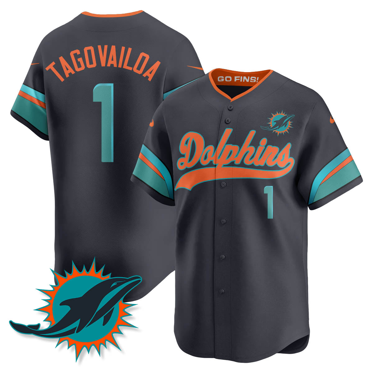 MIA "Rivalries" Vapor Limited Baseball Jersey - All Stitched