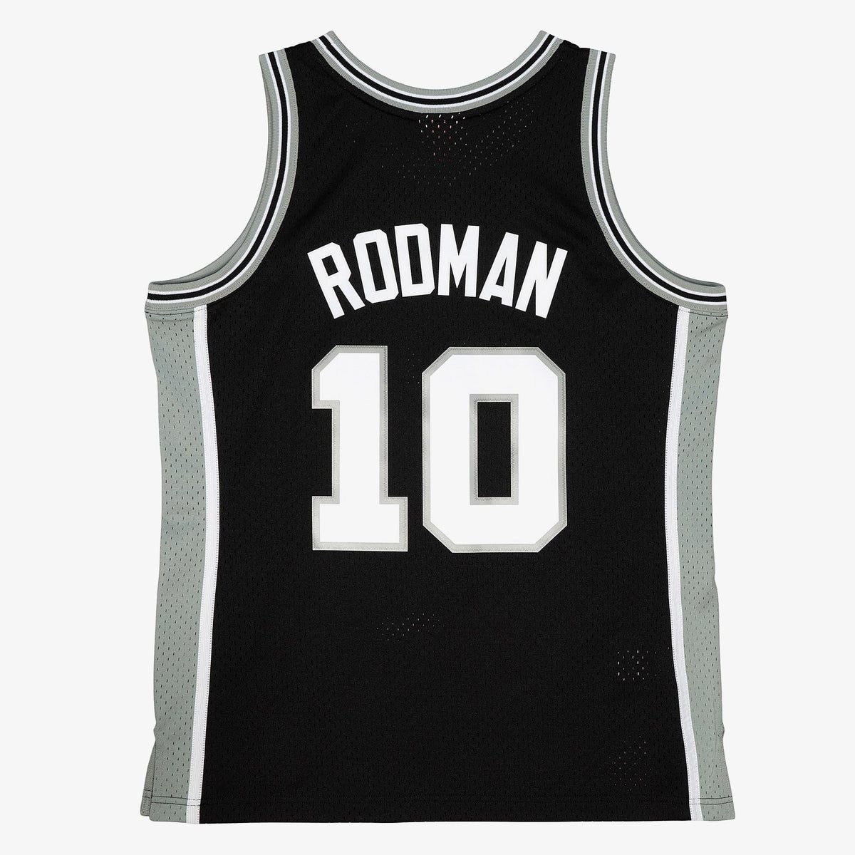 Dennis Rodman Black San Antonio Spurs 1993-94 Hardwood Classics Jersey Stitched