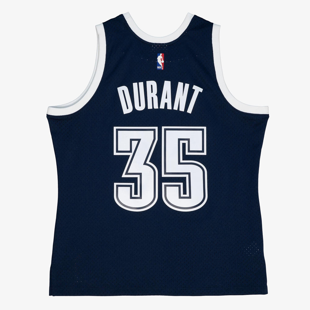 Kevin Durant Oklahoma City Thunder 2015-16 Navy Jersey Stitched