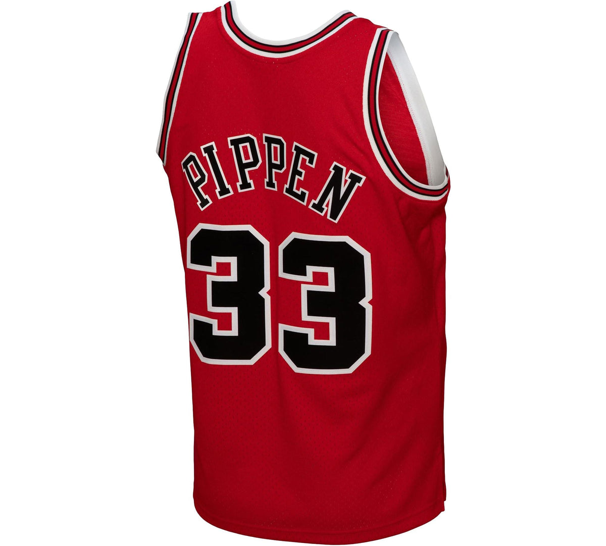 Mens Chicago Bulls Scottie Pippen Mitchell & Ness Red 2003 Hardwood Classics Swingman Jersey