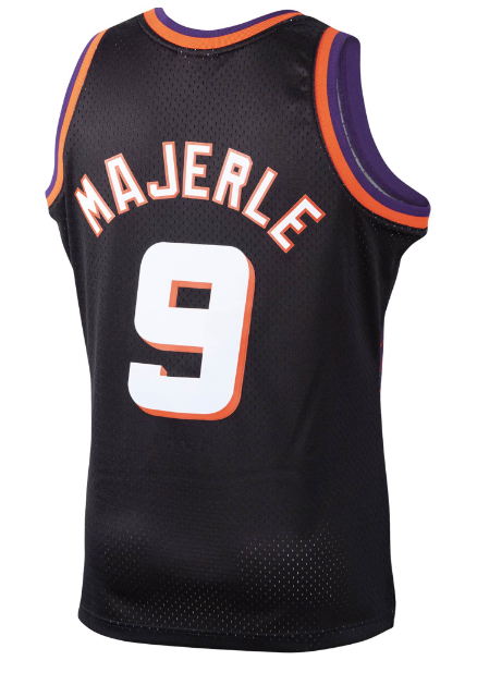 Men's Phoenix Suns Dan Marjerle Mitchell & Ness Black Hardwood Classics Swingman Jersey