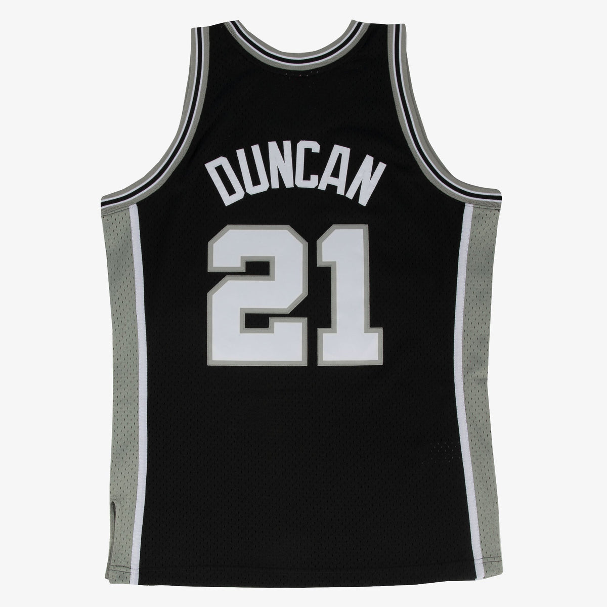 Tim Duncan Spurs 1998-99 Black Jersey Stitched