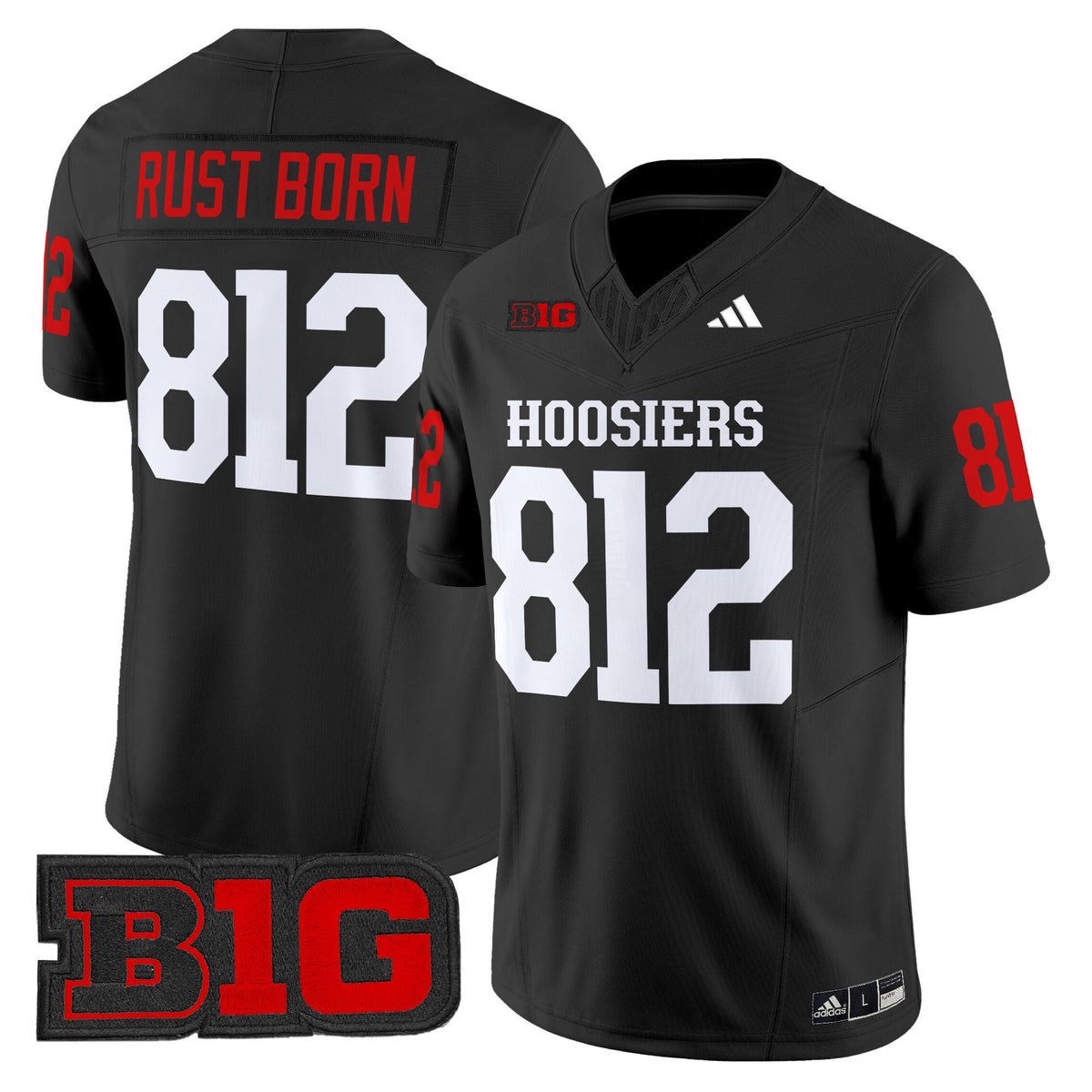 Men's Indiana Hoosiers 2025 Vapor Limited Jersey - All Stitched