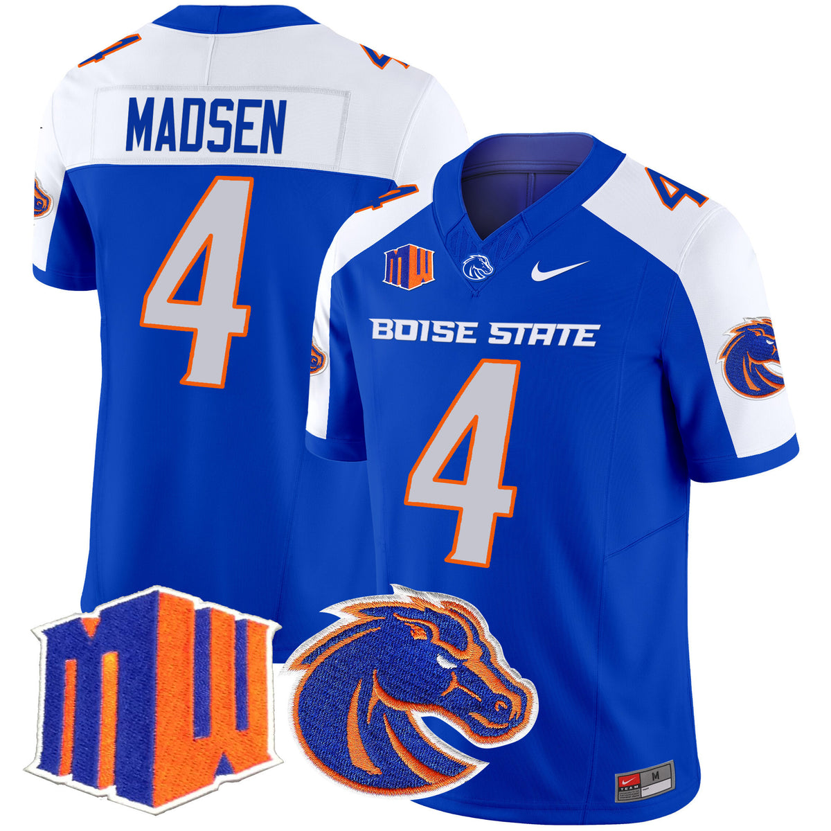 Men's Boise State Broncos 2025 Vapor Limited Jersey - All Stitched