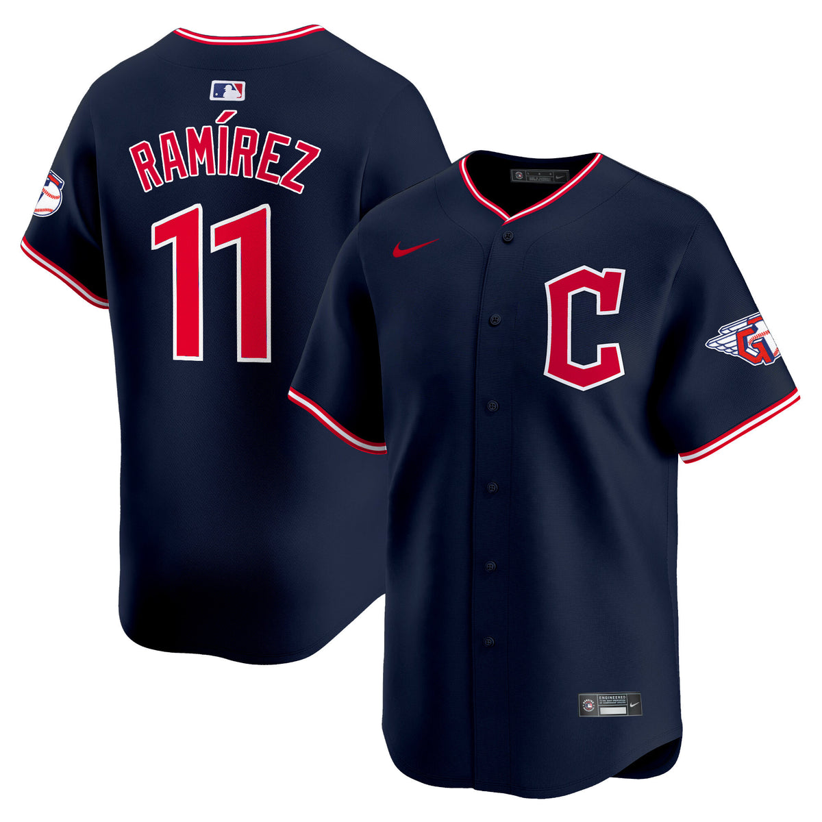 Men's Cleveland Guardians 2025 Vapor Premier Limited Jersey - All Stitched