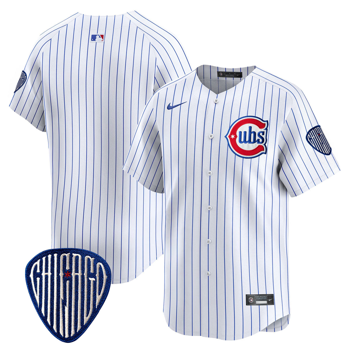 Men's Chicago Cubs Blue Alternate Vapor Premier Limited Jersey - All Stitched