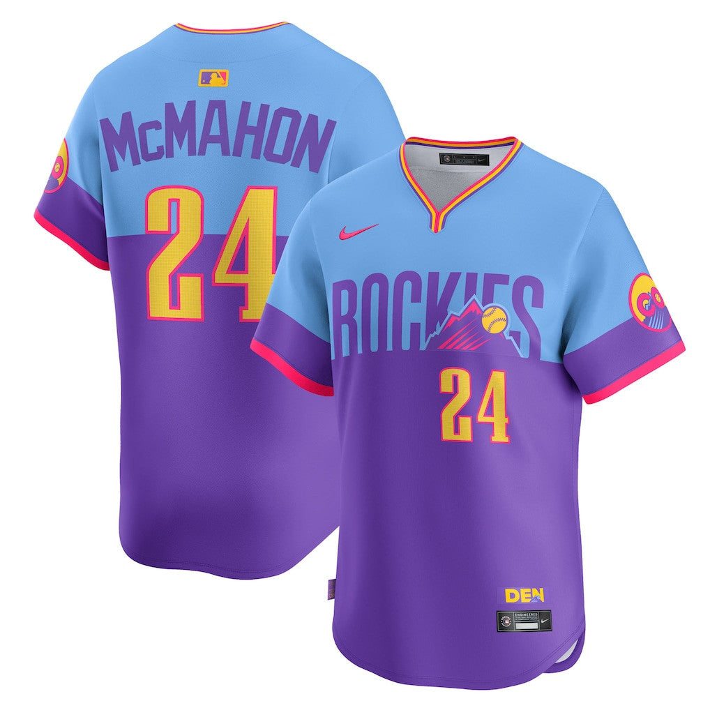 Men's Colorado Rockies 2025 City Connect Jersey - Stitched