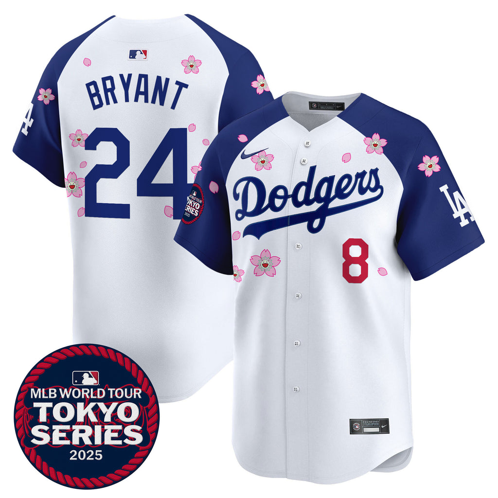Men's Dodgers Tokyo Series 2025 Vapor Premier Limited Jersey V2 - Stitched
