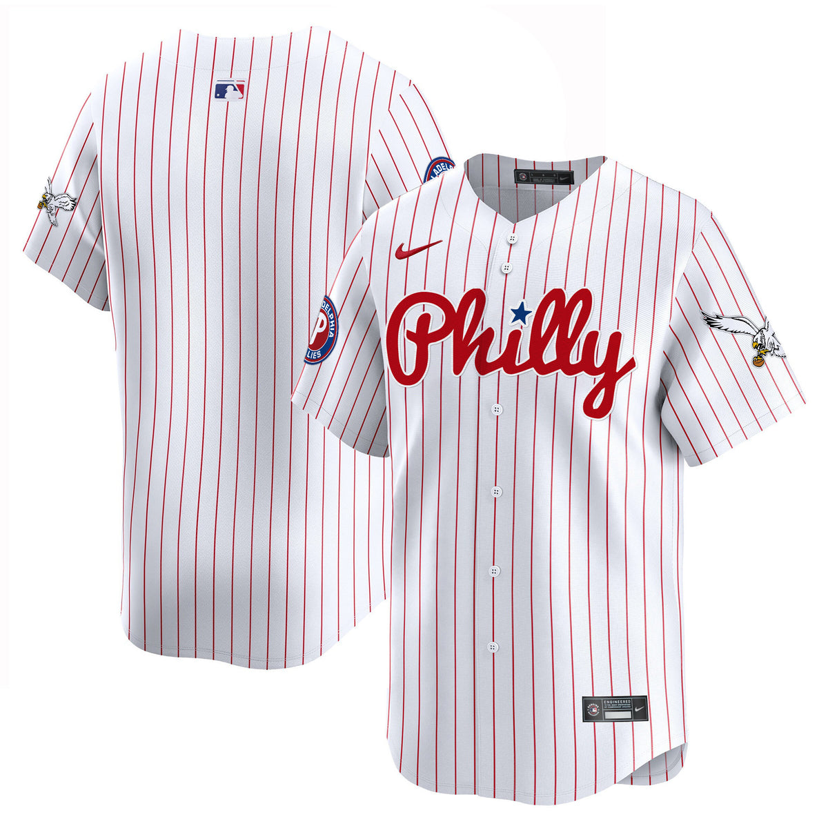 Men's Phillies & Eagles Vapor Premier Limited Jersey - All Stitched