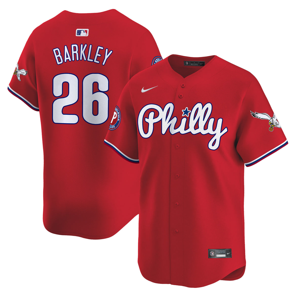 Men's Phillies & Eagles Vapor Premier Limited Jersey - All Stitched