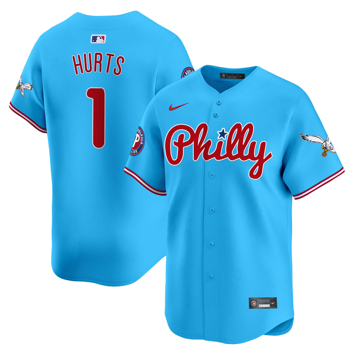 Men's Phillies & Eagles Vapor Premier Limited Jersey - All Stitched